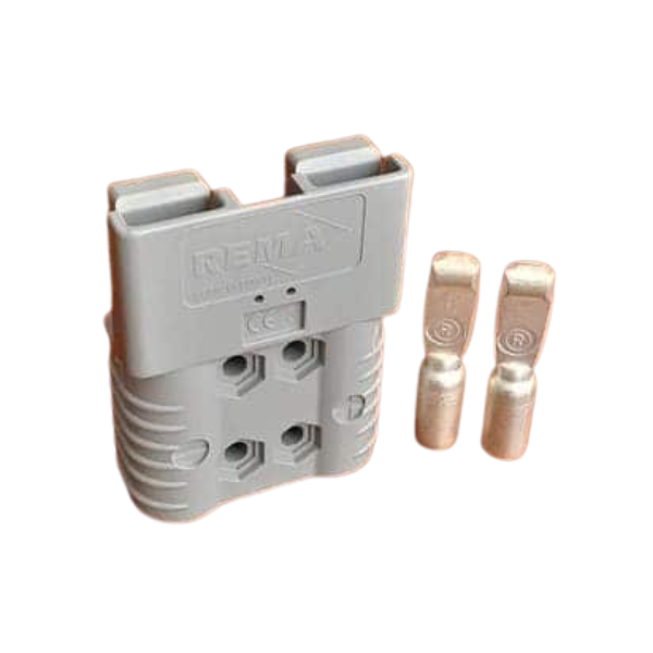 Kit potencia conector rema gris y pines (conector eBick Ultra 175)[]