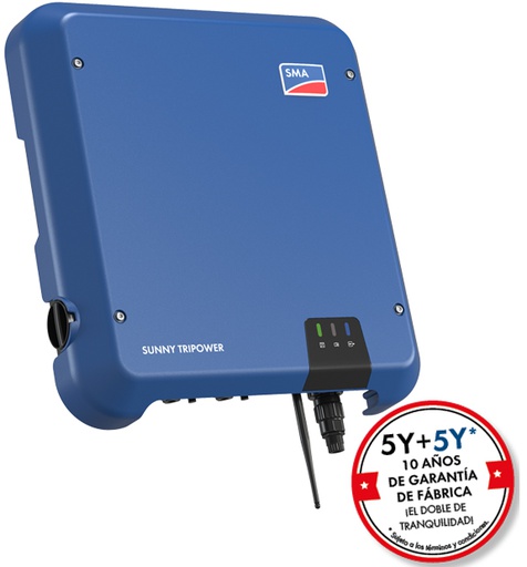 [STP8.0-3AV-40] Inversor de rede SMA Sunny Tripower STP8.0-3AV-40. Garantia de 5+5 anos disponível