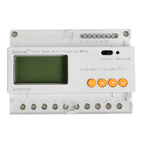 [BB002821] Vatímetro trifásico medida directa 80A (Para equipos Sungrow) DTSD1352-80A/DTSU666 -BB002821