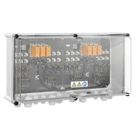 [2683240000] Combiner Box Weidmuller , 1000 V, 2 MPPT, 3 entradas/3 salidas por MPPT, Con soporte de fusible, Protección contra sobretensiones II, Prensaestopas []