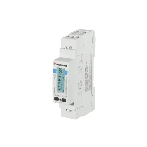 [EM511DINAV81XS1X] Carlo Gavazzi. Analizador de energía monofásico EM511DINAV81XS1X, Conexión directa hasta 45A